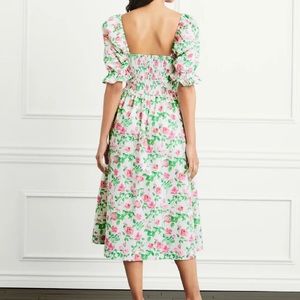 Hill House Home Nap Dress - The Ophelia in Rose Poplin XL